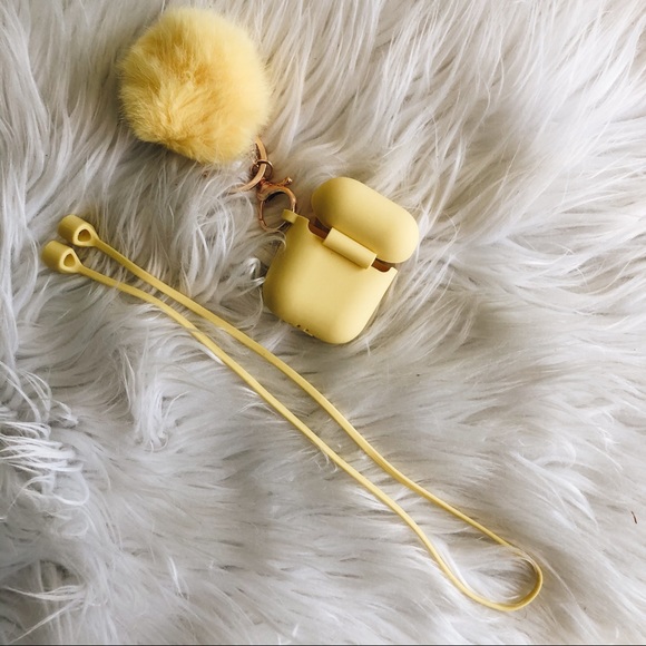 Accessories - SOLD | AirPod case with Pom Pom